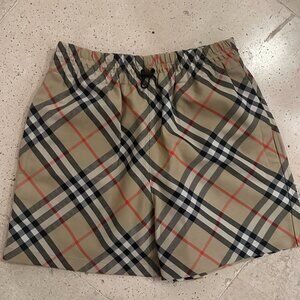 Burberry Check Shorts